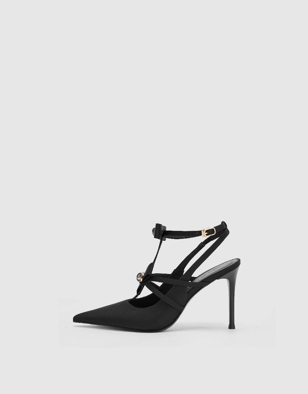 Heeled Pointed Toe Slingbacks