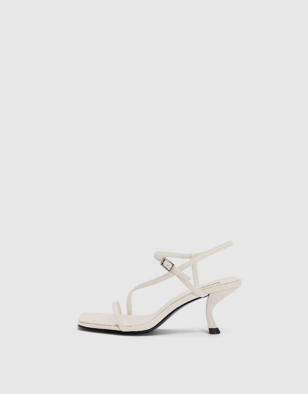 Heeled Square Toe Sandals