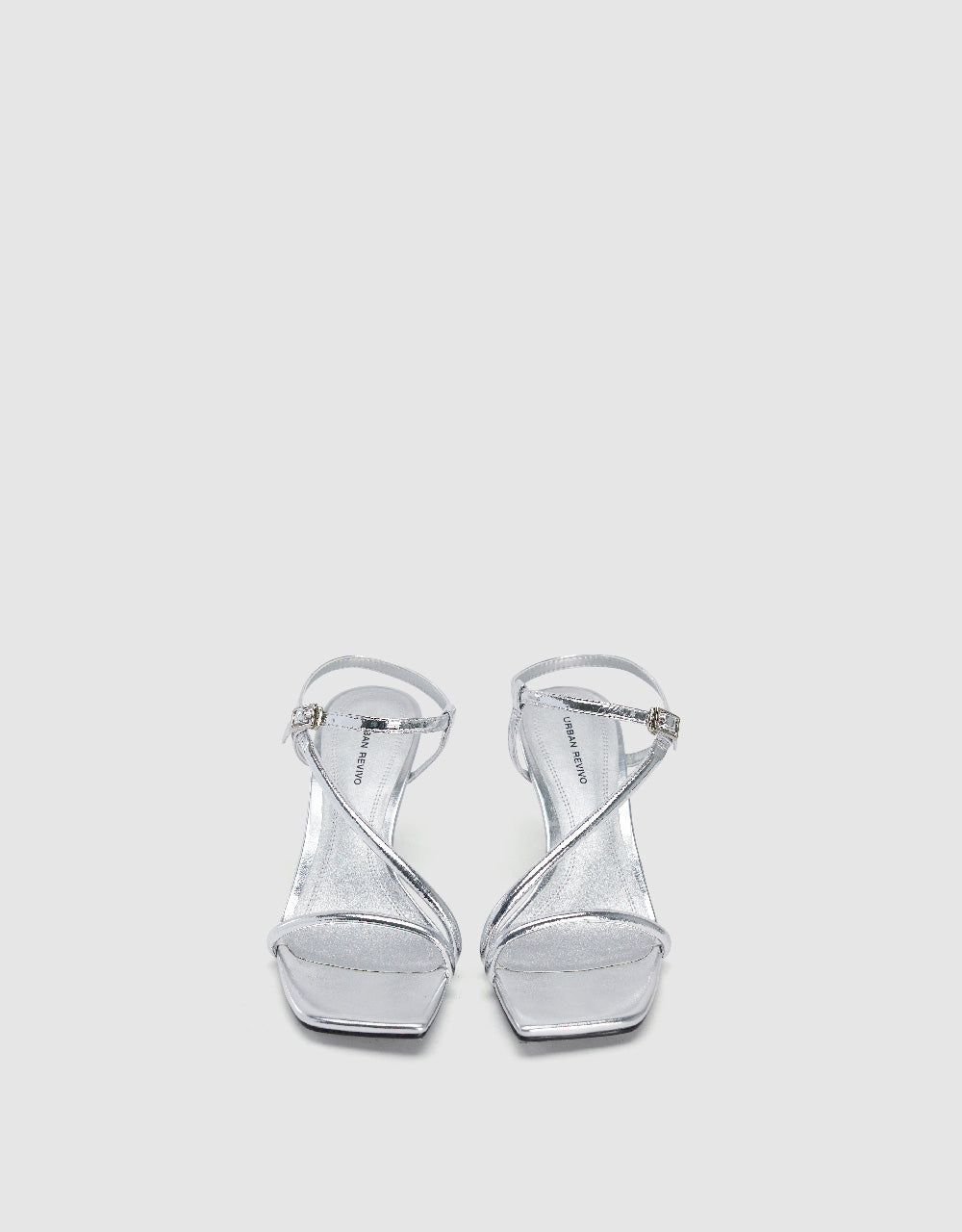 Square Toe Heeled Sandals