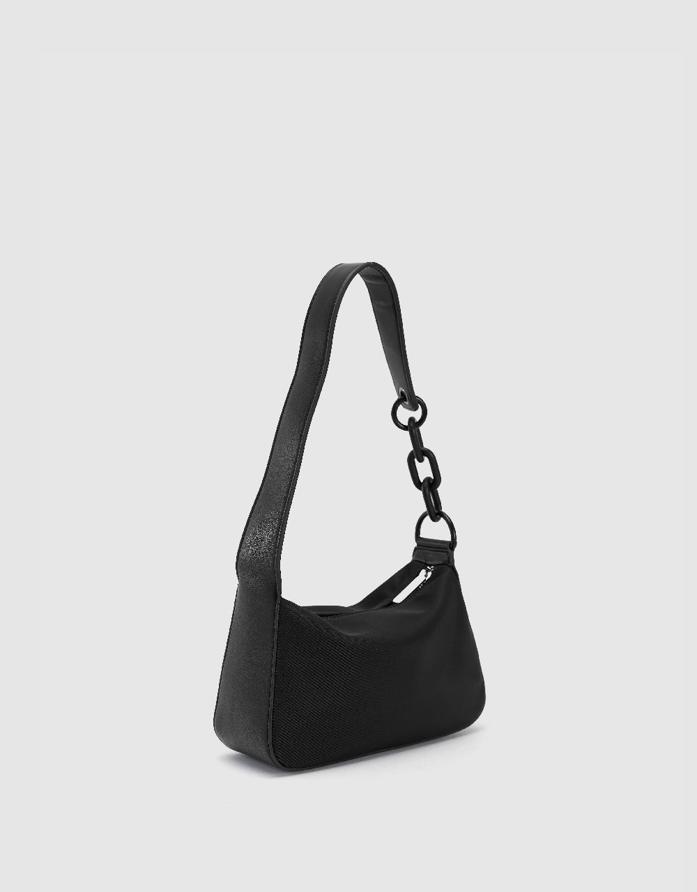 Two Toned Strap Shoulder Bag