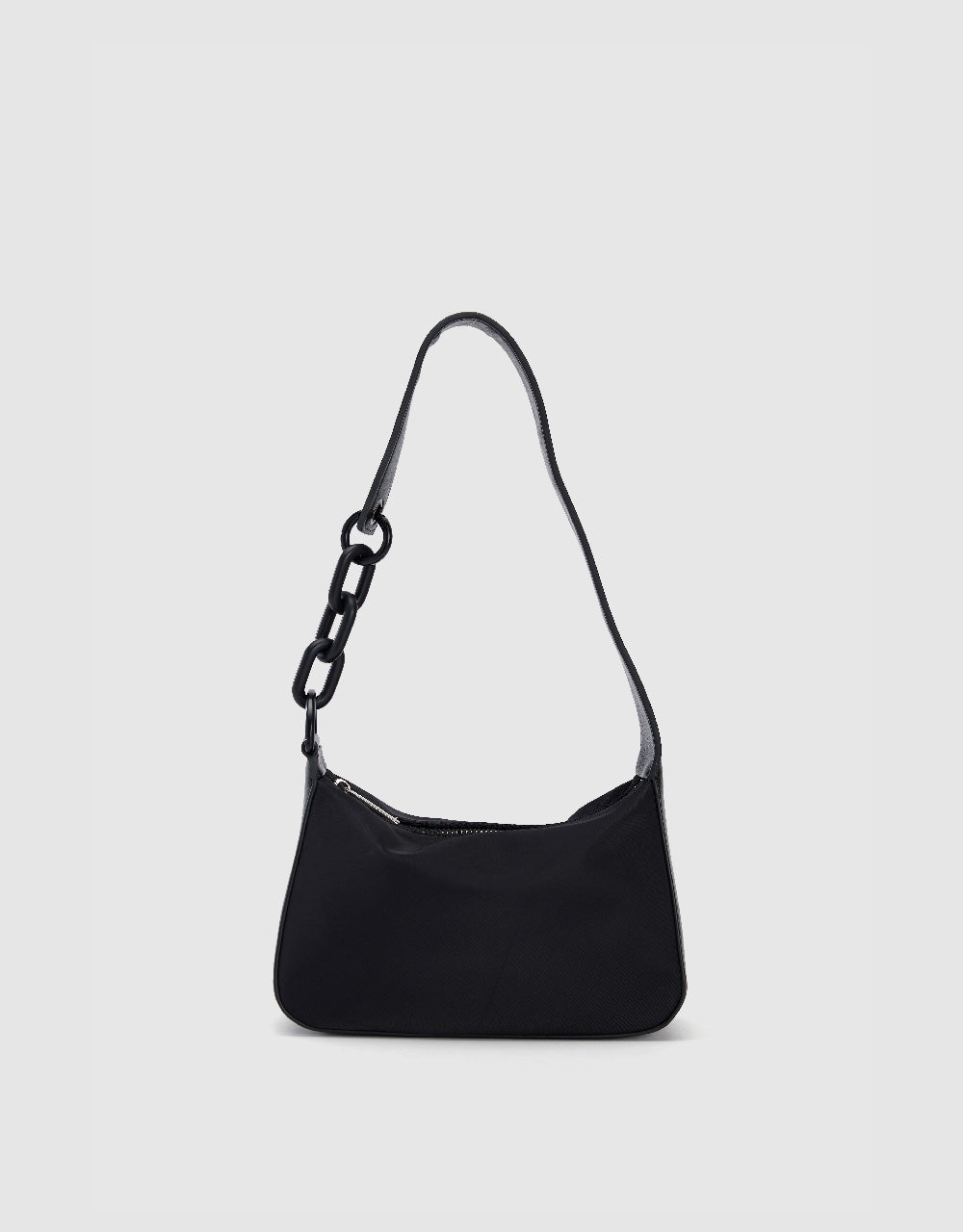 Two Toned Strap Shoulder Bag