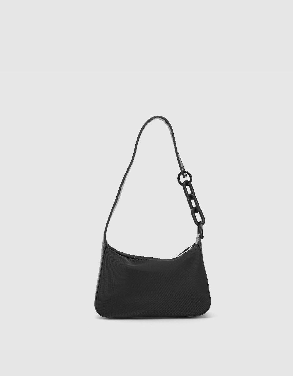 Two Toned Strap Shoulder Bag