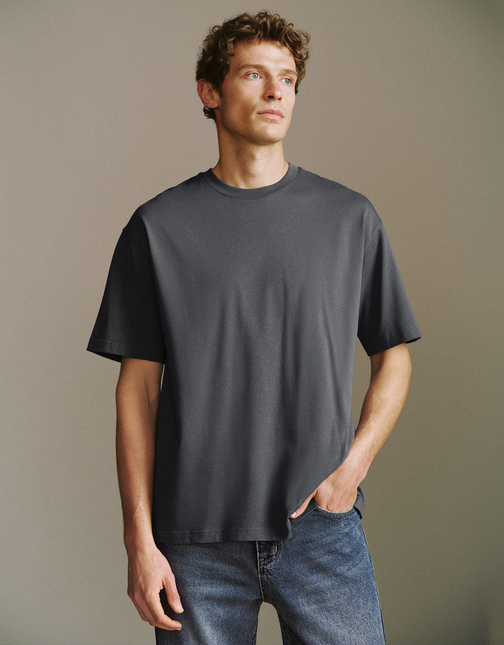 Crew Neck Loose T-Shirt