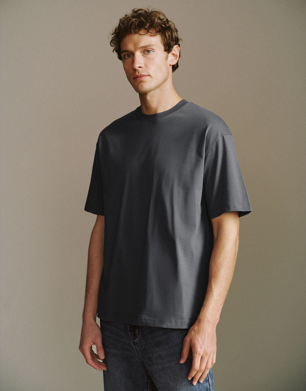 Crew Neck Loose T-Shirt