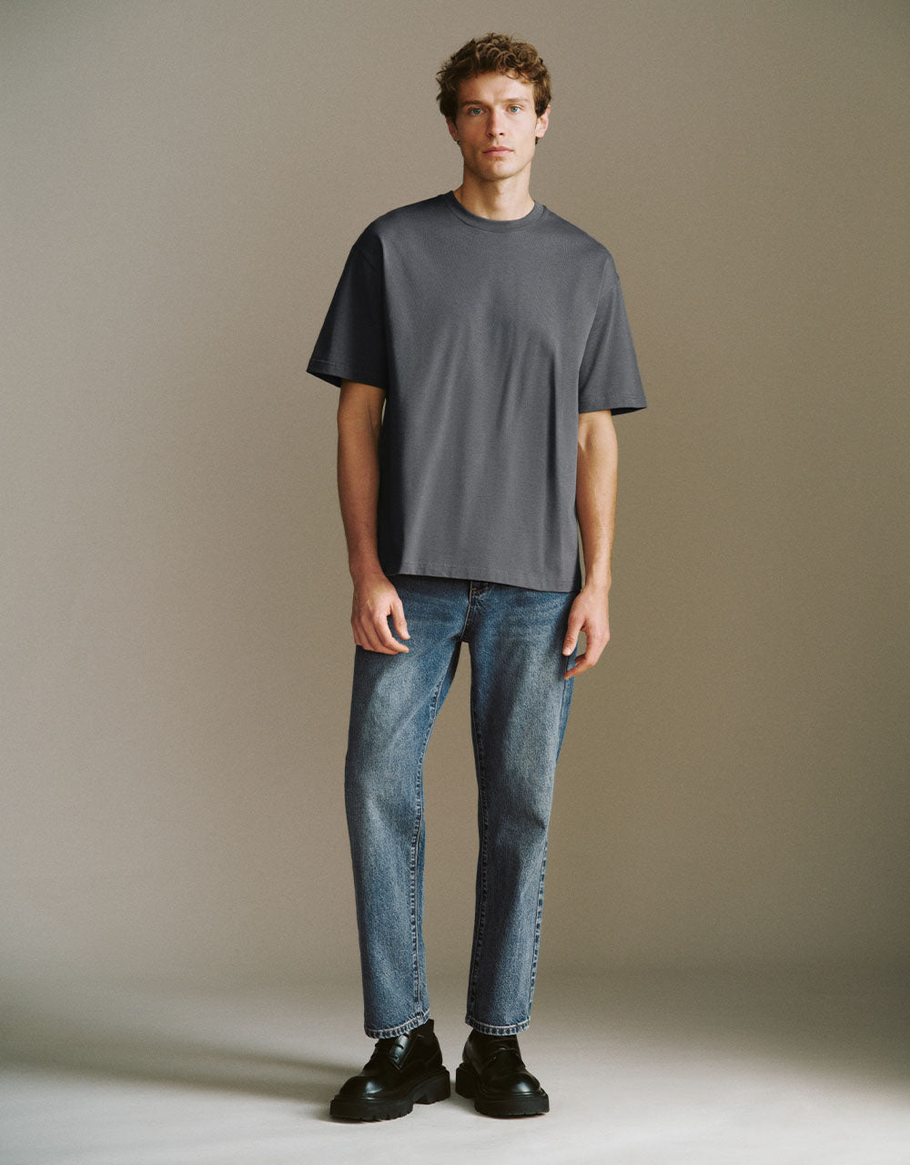 Crew Neck Loose T-Shirt