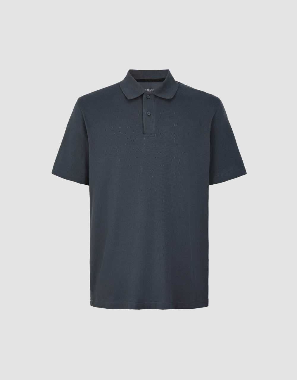 Button Half Placket Straight Polo Shirt