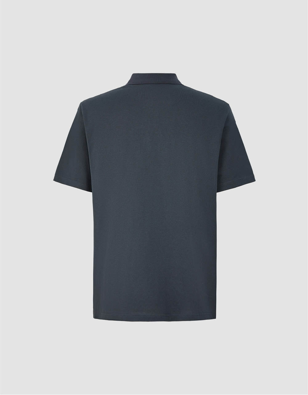 Button Half Placket Straight Polo Shirt