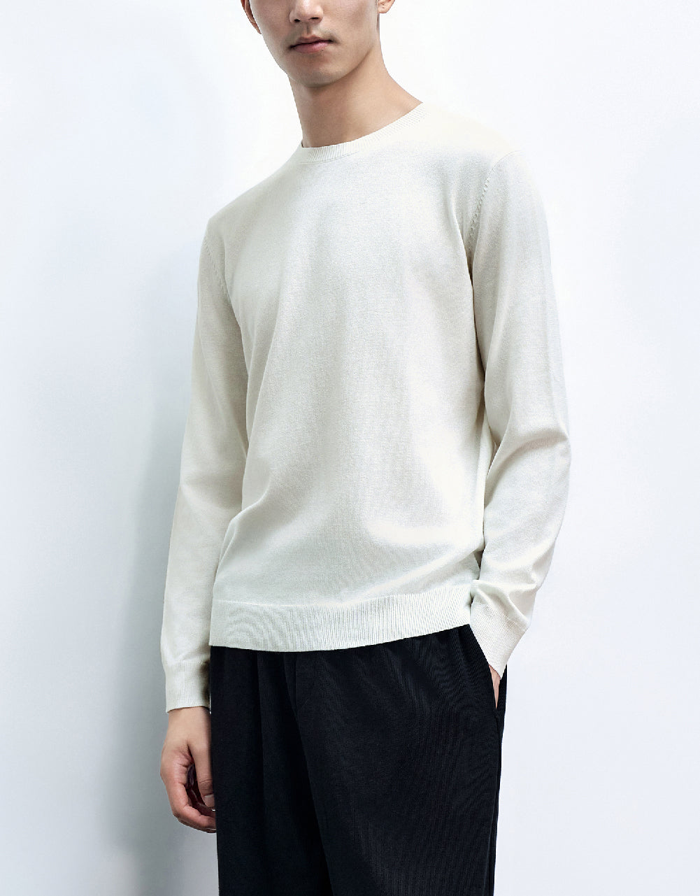 Basic Knitted T-Shirt