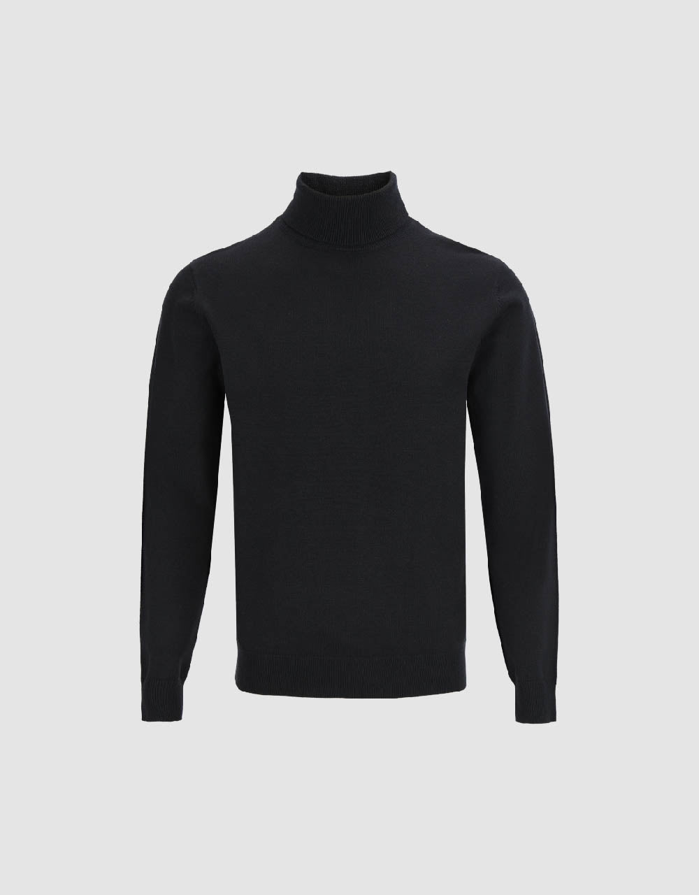 Turtle Neck Knitted T-Shirt