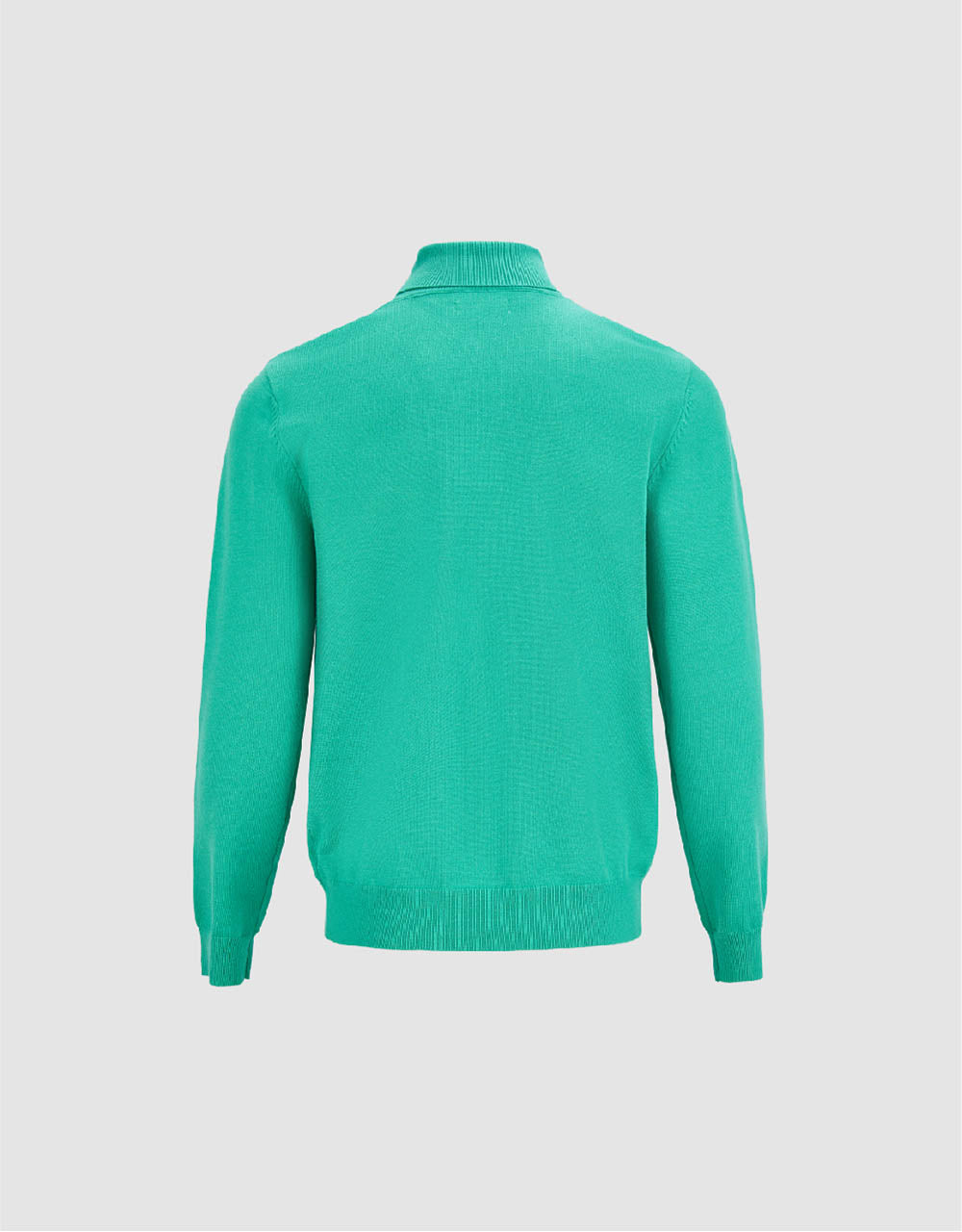 Turtle Neck Knitted T-Shirt