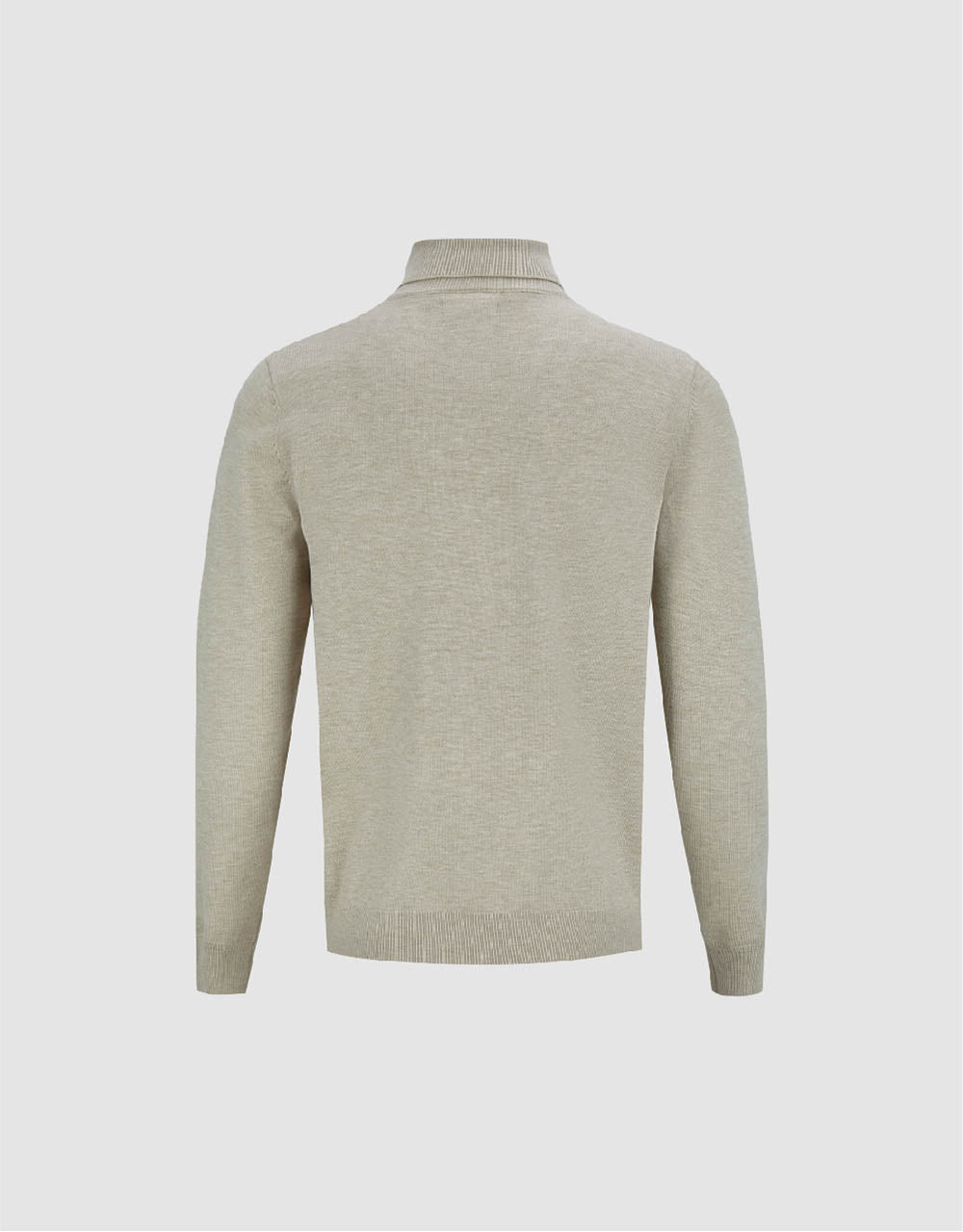 Turtle Neck Knitted T-Shirt