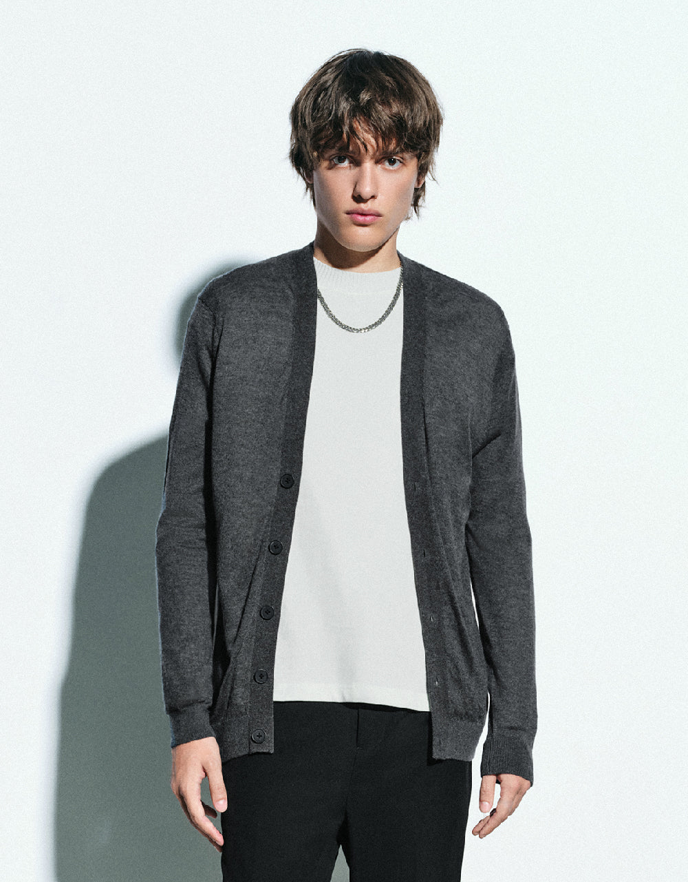 Straight Knitted Cardigan