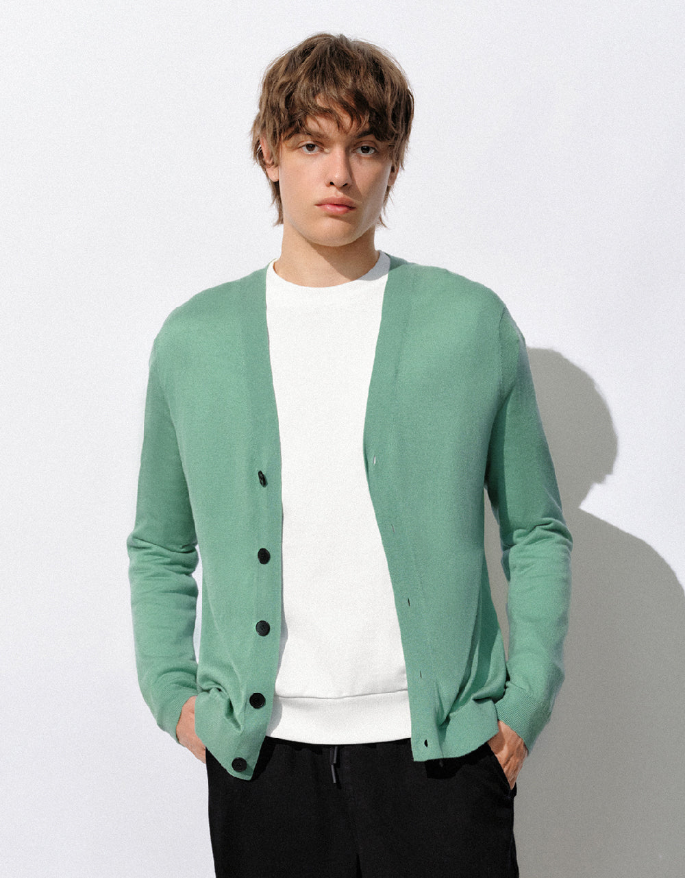 Straight Knitted Cardigan