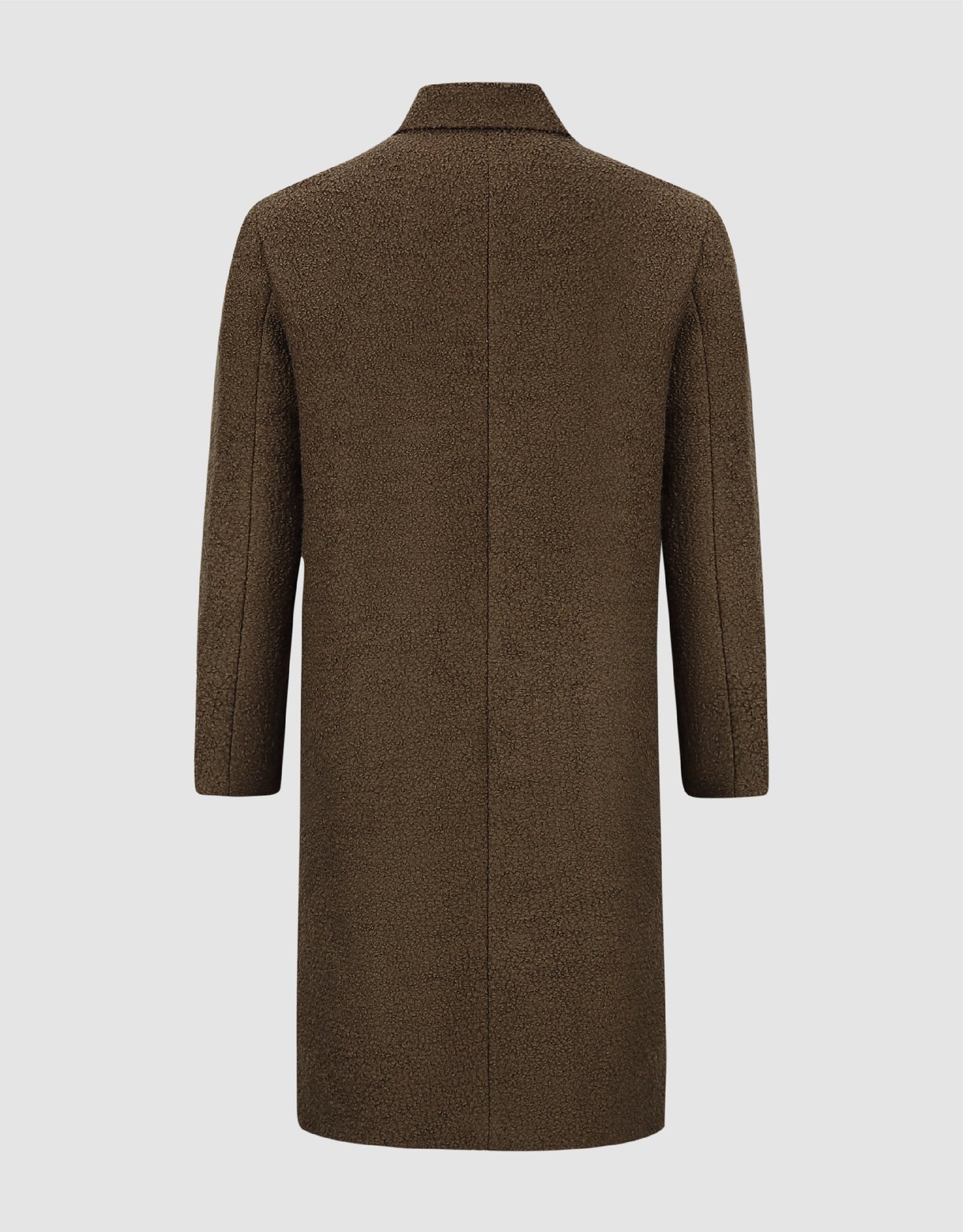 Straight Woolen Coat