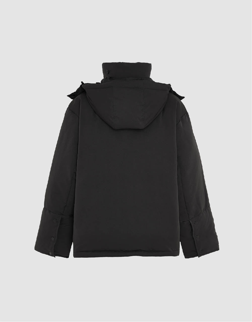 Hooded Stand Collar Down Jacket