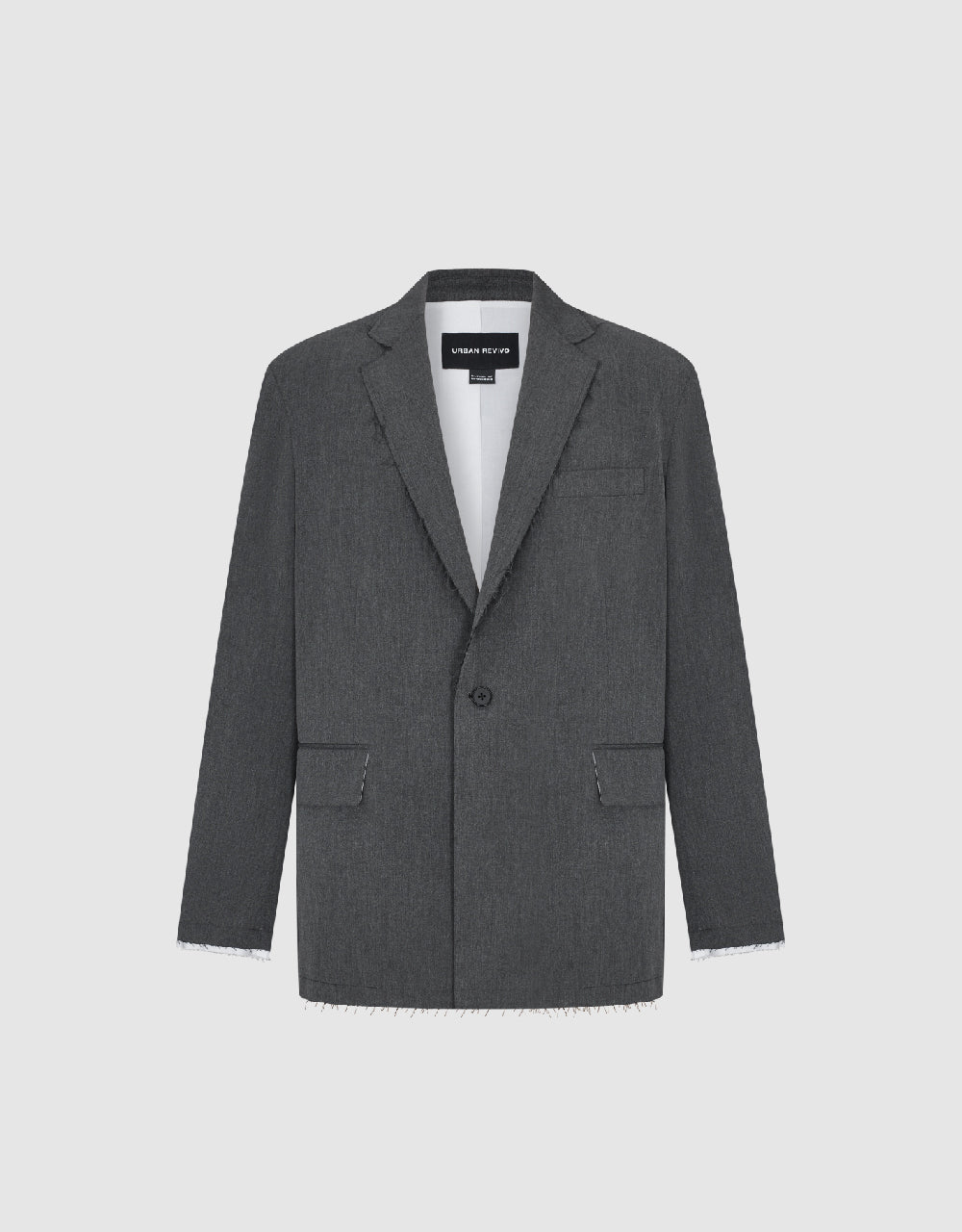 Notch Lapel Tailored Blazer