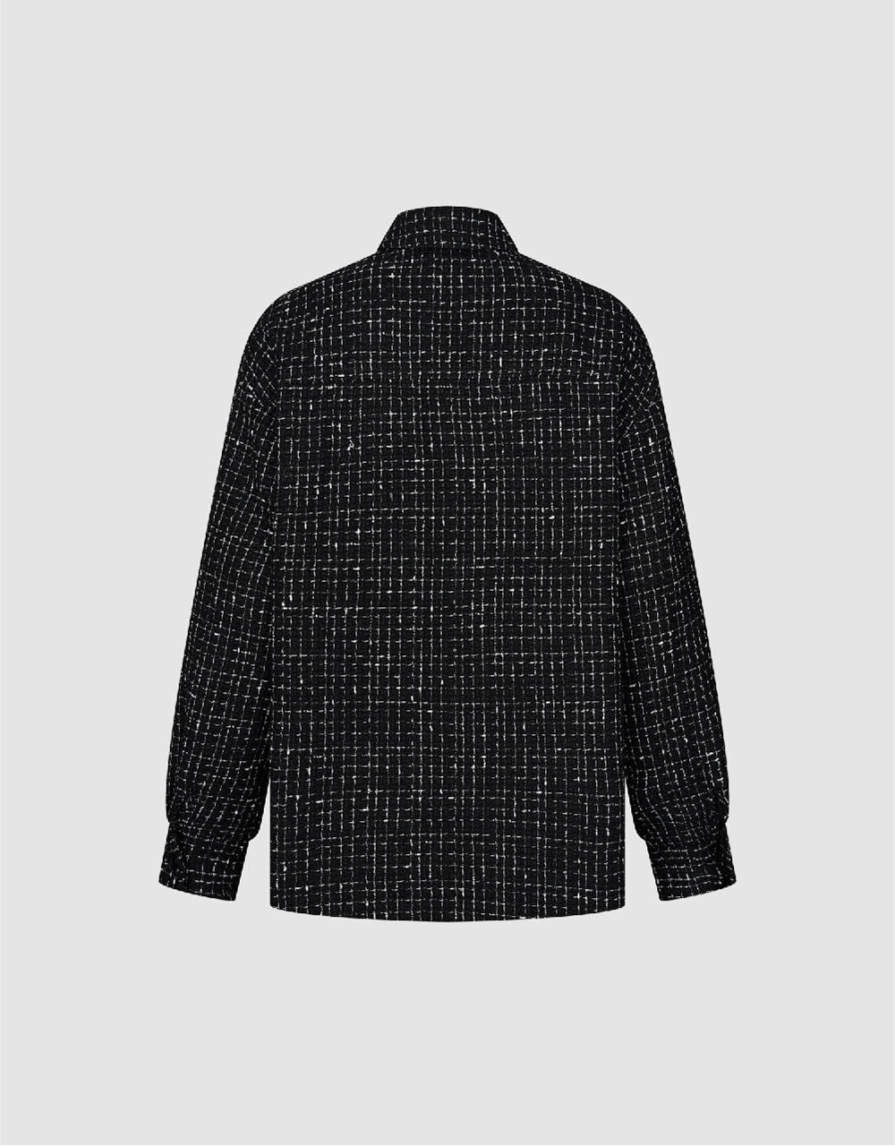 Straight Tweed Jacket