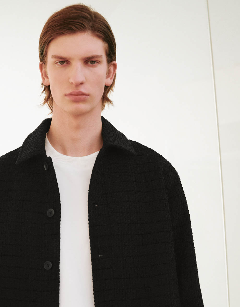 Loose Straight Woolen Jacket