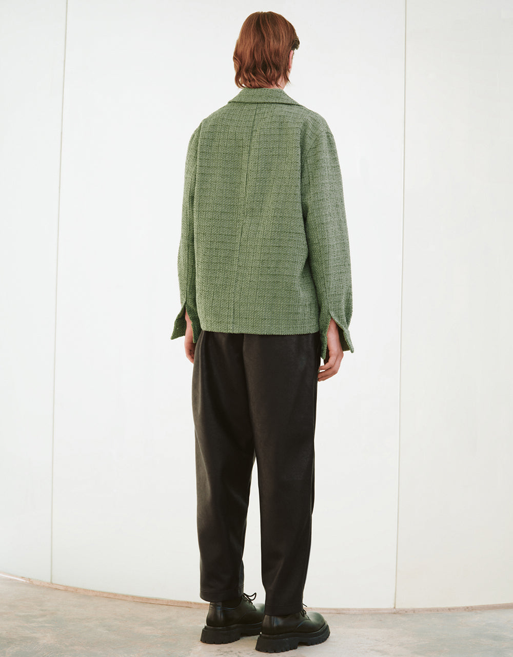 Loose Straight Woolen Jacket