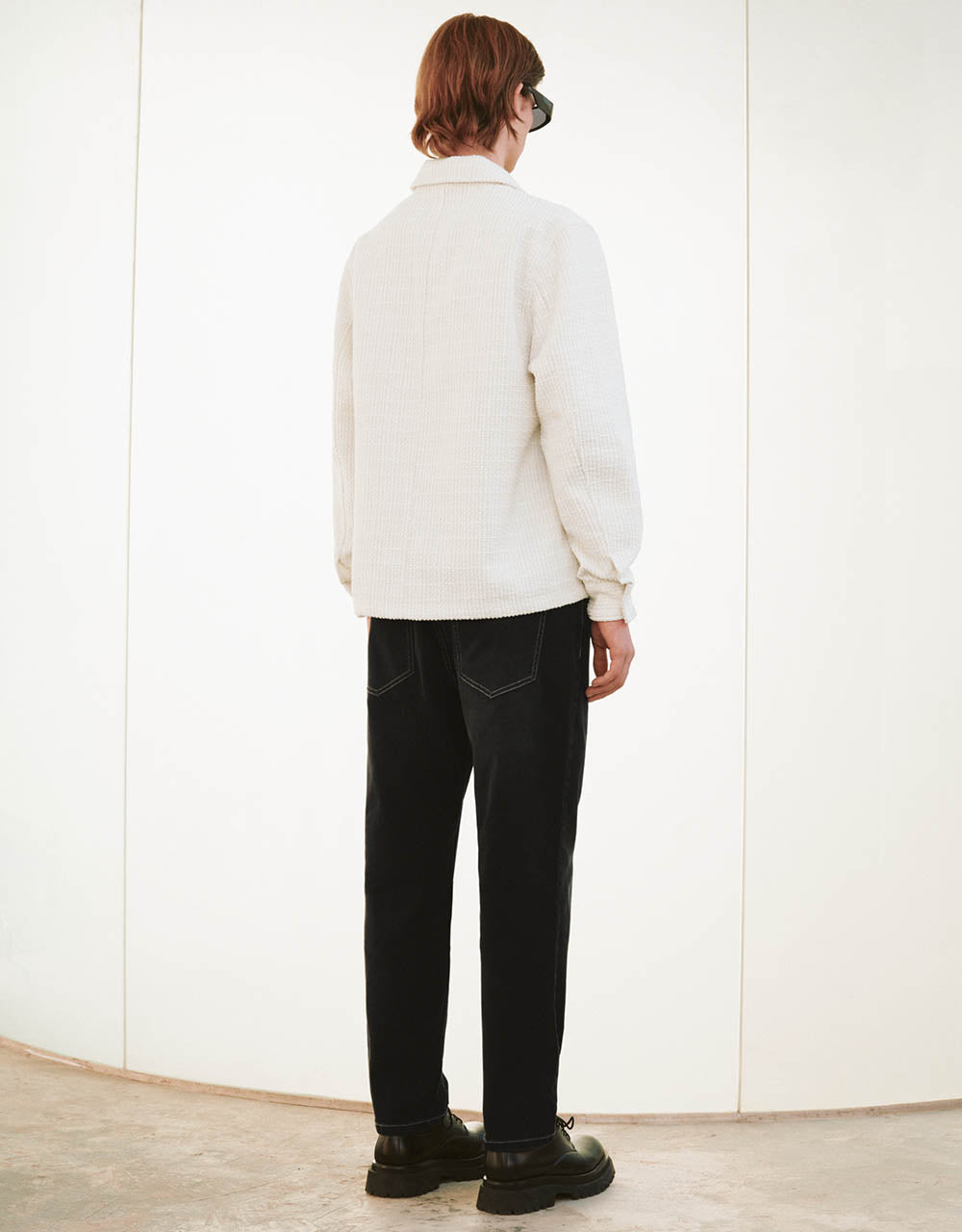 Loose Straight Woolen Jacket