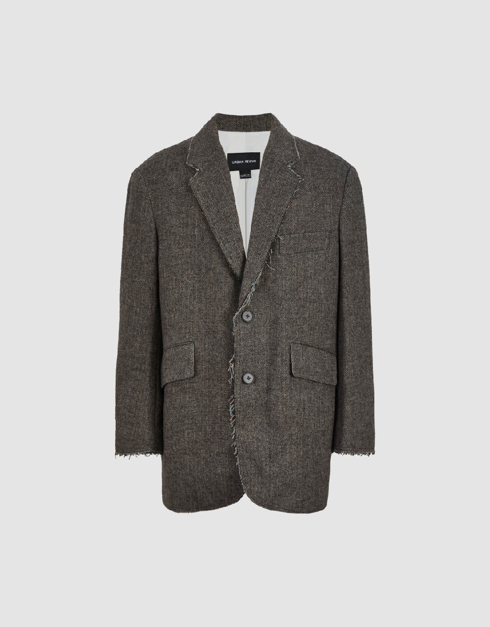 Notch Lapel Tailored Blazer