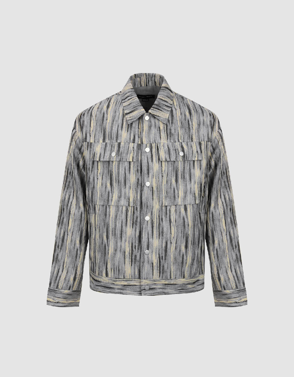 Printed Loose Straight Jacket