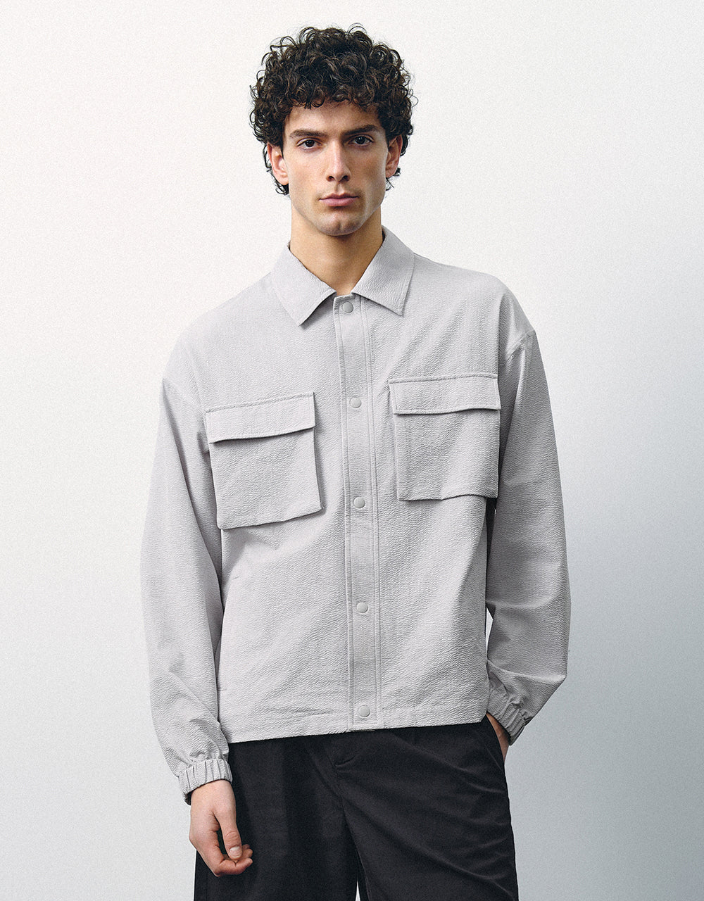 Press Button Loose Straight Jacket