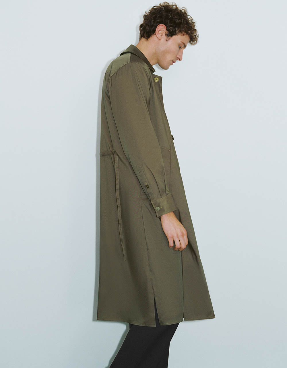 A-Line Trench Coat