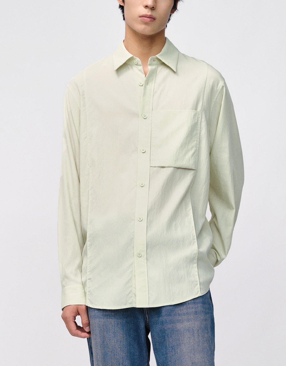 Button Up Loose Shirt