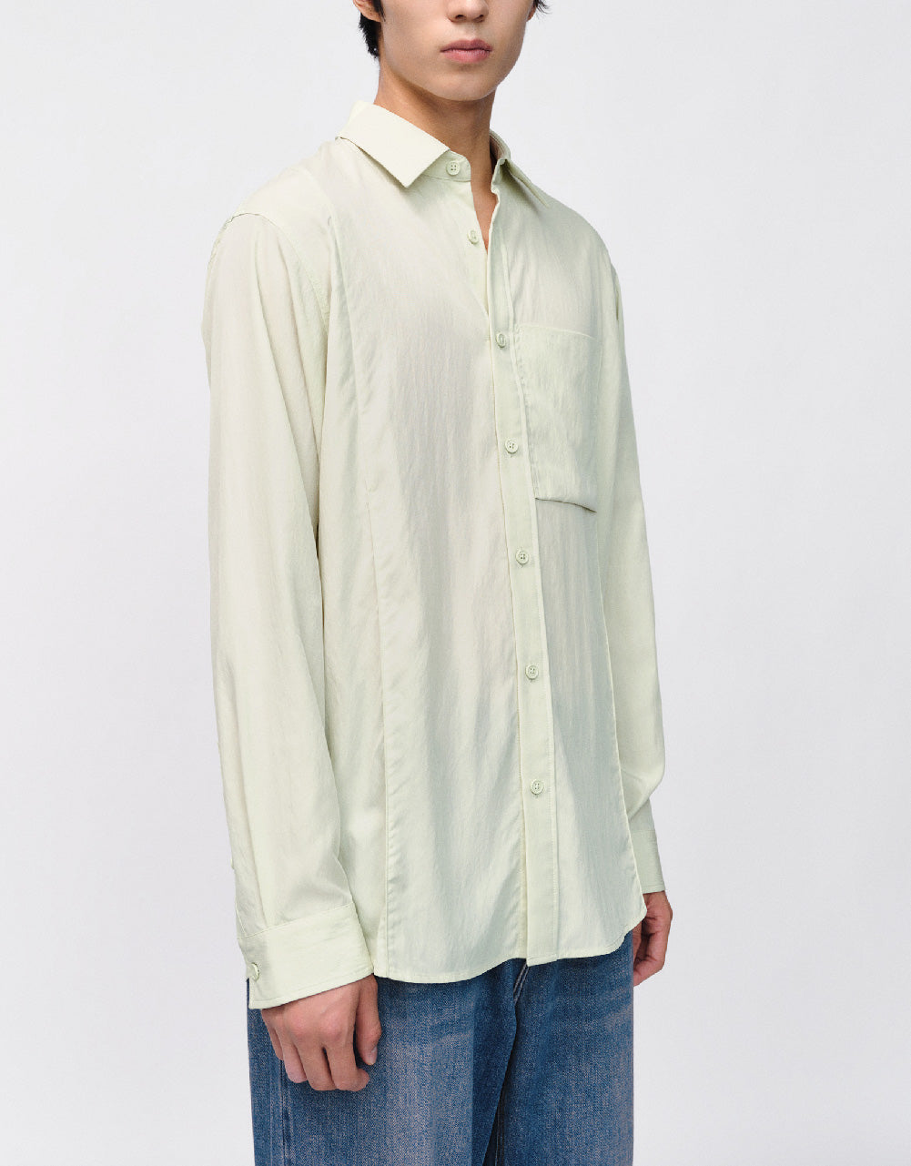 Button Up Loose Shirt