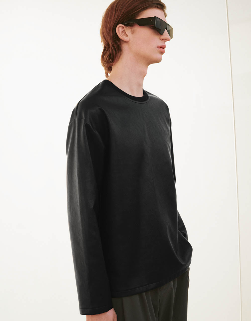 Drop Shoulder Sleeve Loose Overhead Shirt