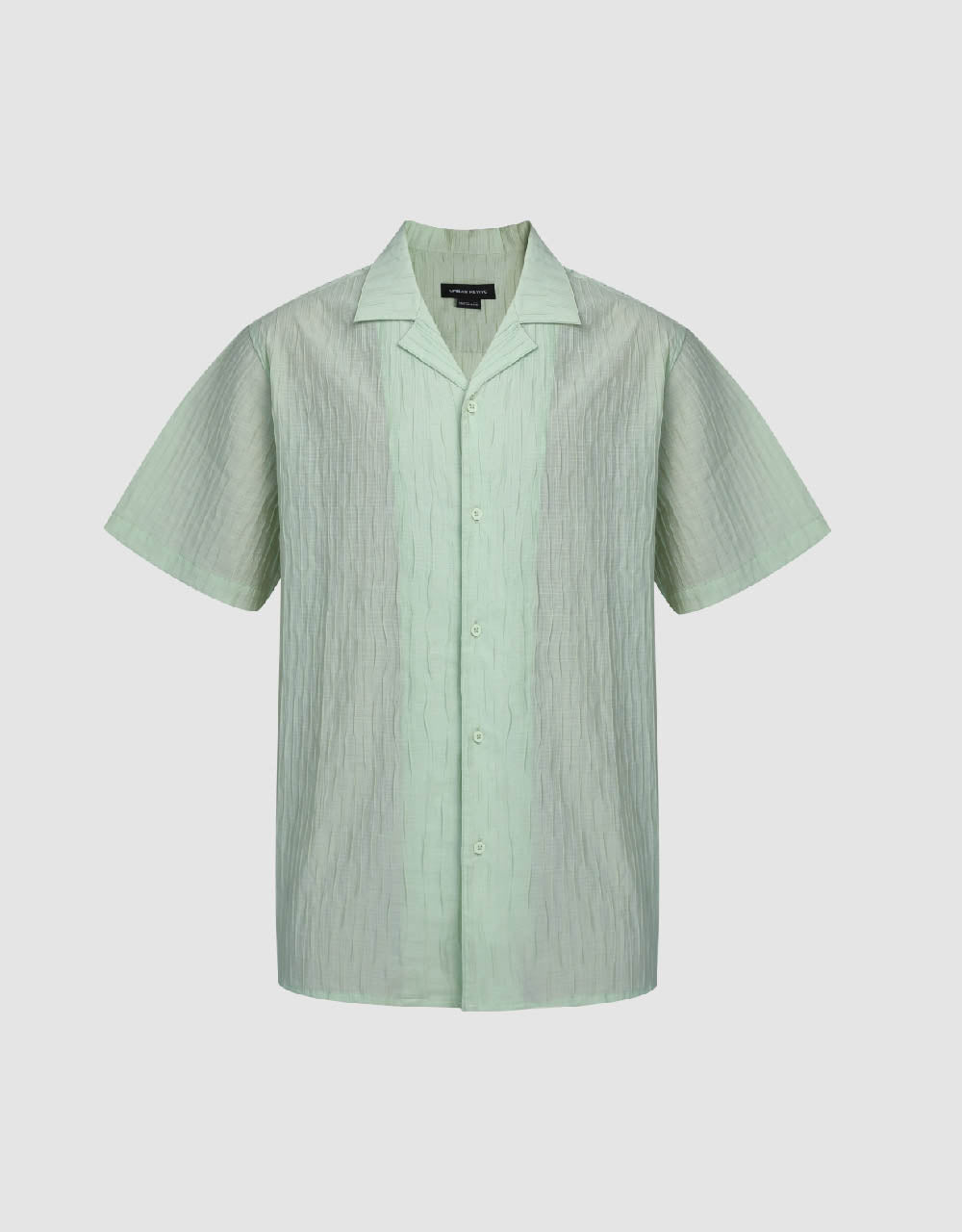 Textured Loose A-Line Shirt