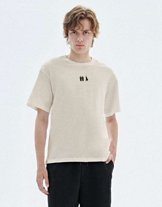 Straight Crew Neck T-Shirt