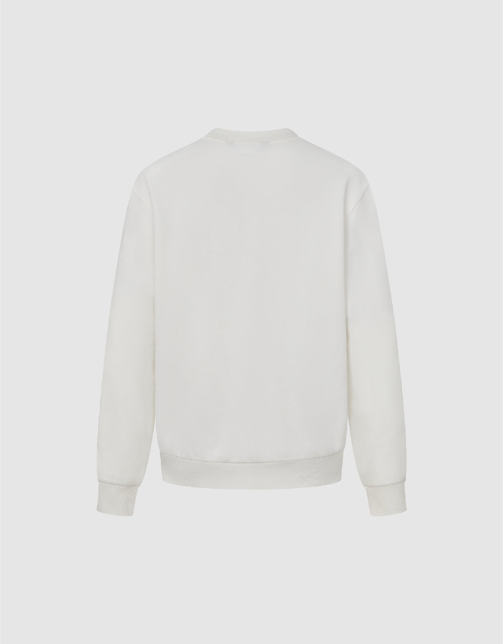 Crew Neck Straight Sweatshirt