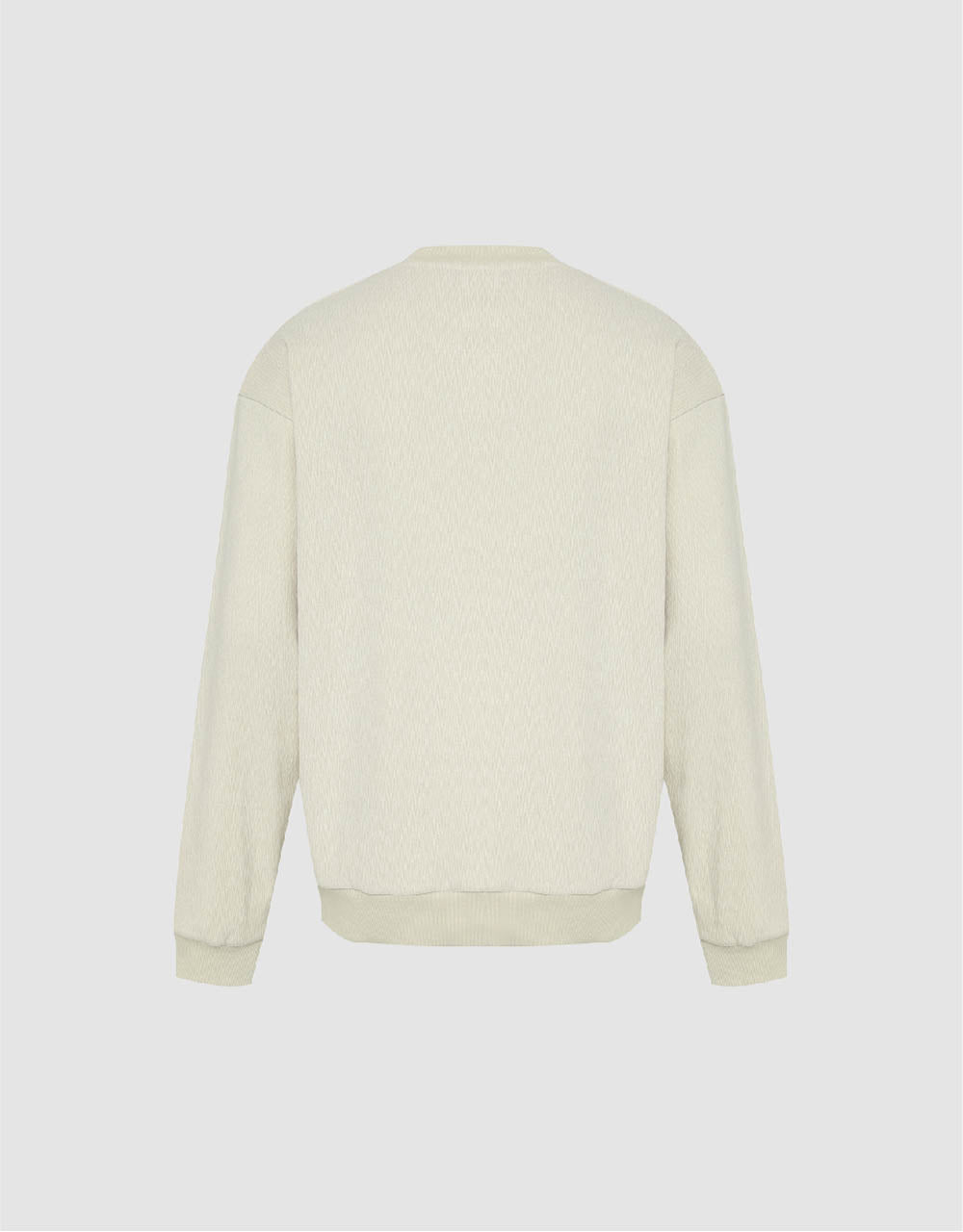 Crew Neck Straight Sweatshirt