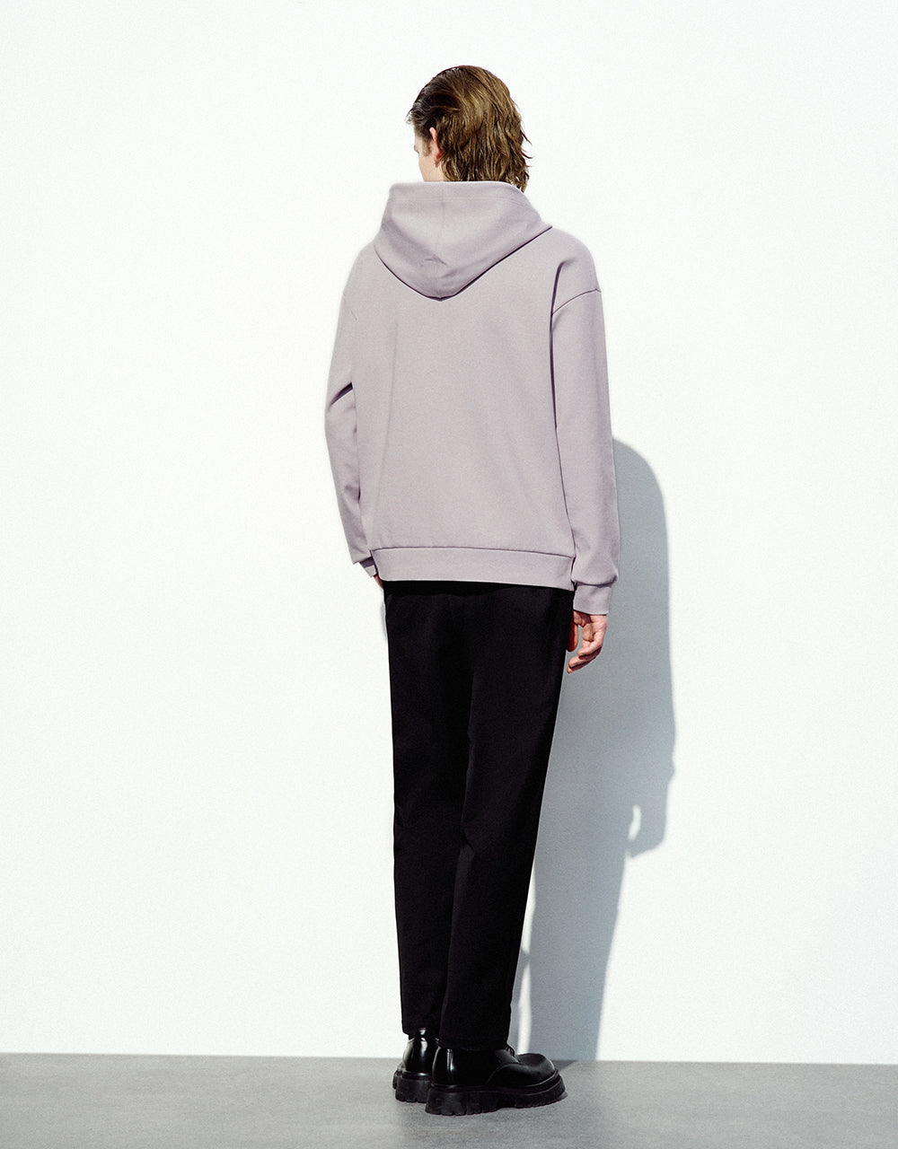 Hooded Straight Sweatshirt