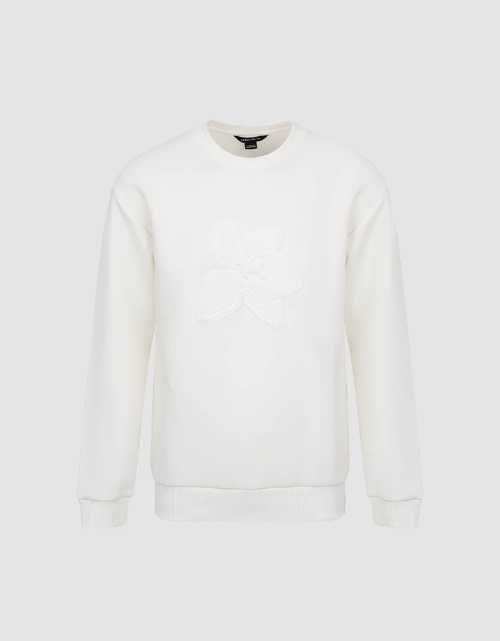 Flower Embosseed Sweatshirt