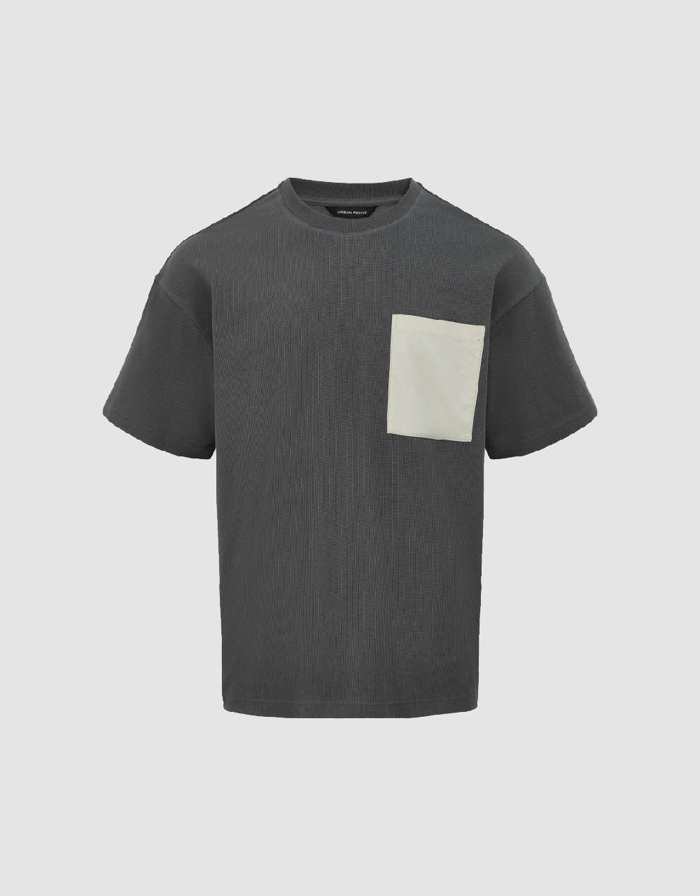 Drop Shoulder Sleeve Crew Neck T-Shirt