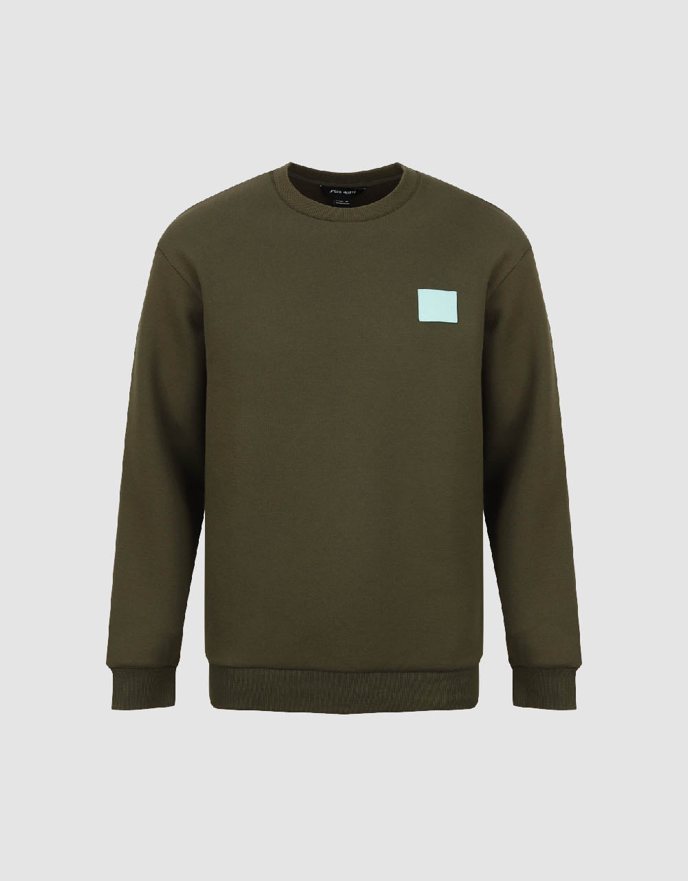 Crew Neck Straight Sweatshirt