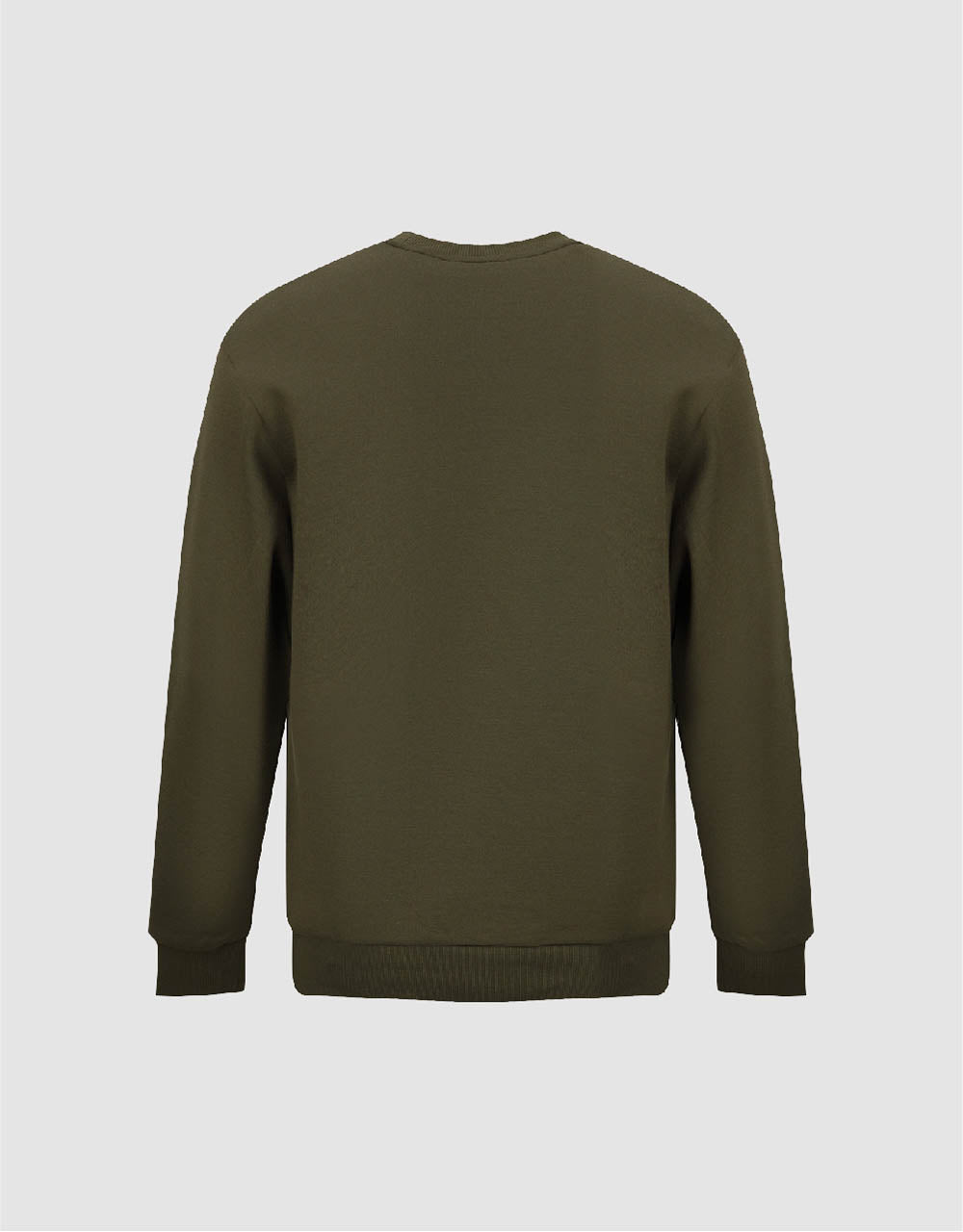 Crew Neck Straight Sweatshirt