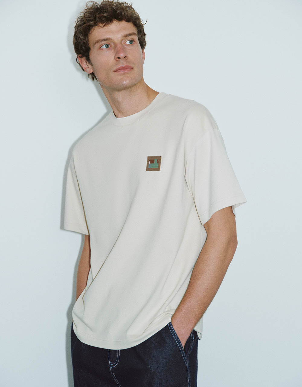 Crew Neck Loose T-Shirt