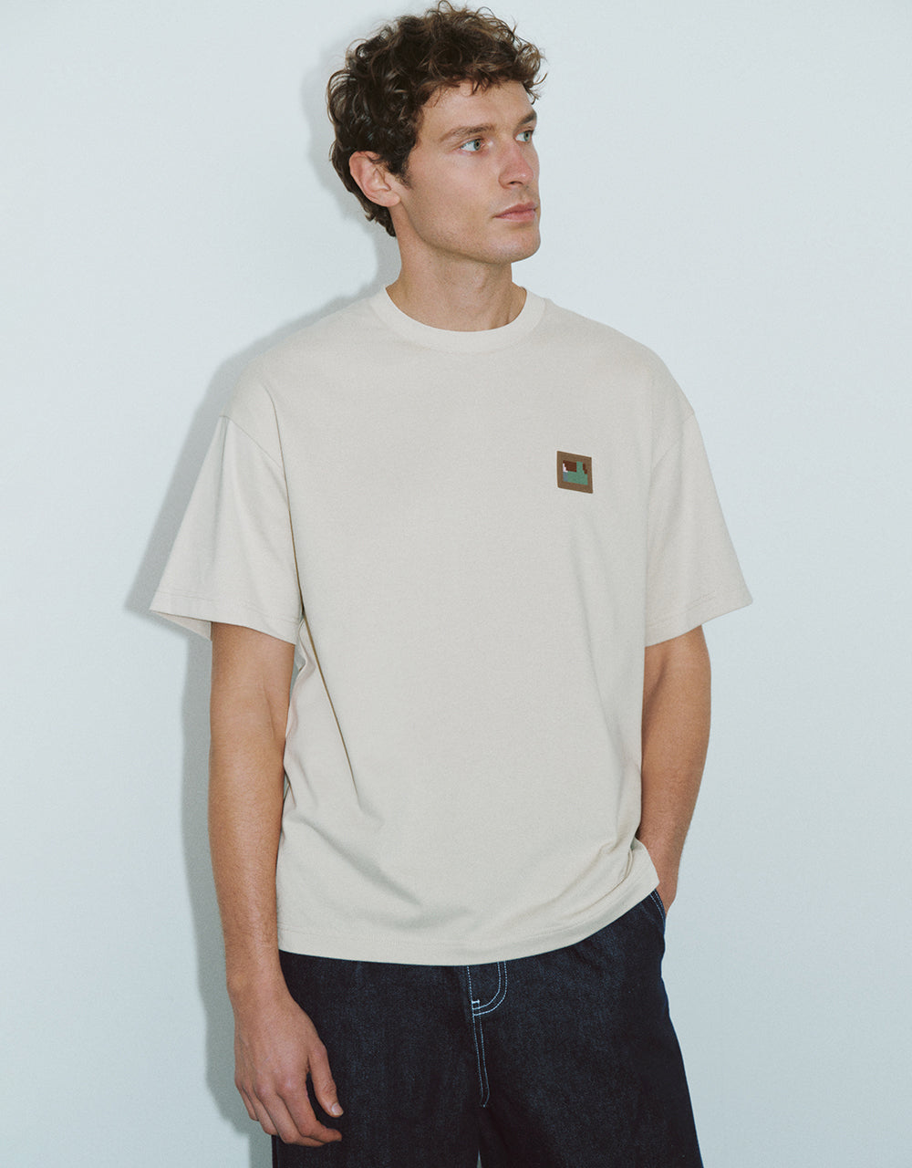 Crew Neck Loose T-Shirt