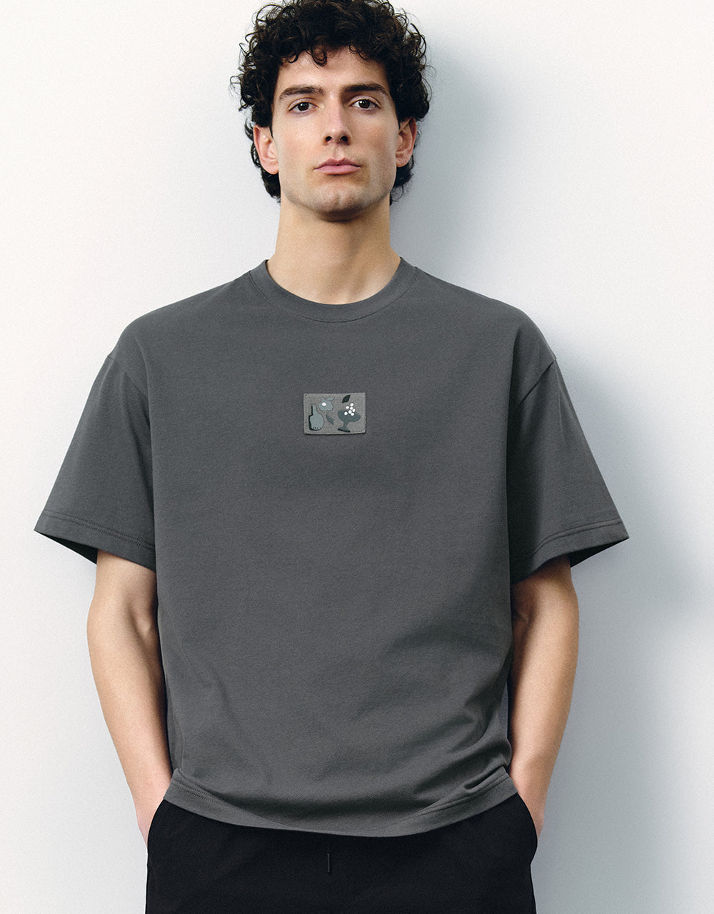 Crew Neck Straight T-Shirt