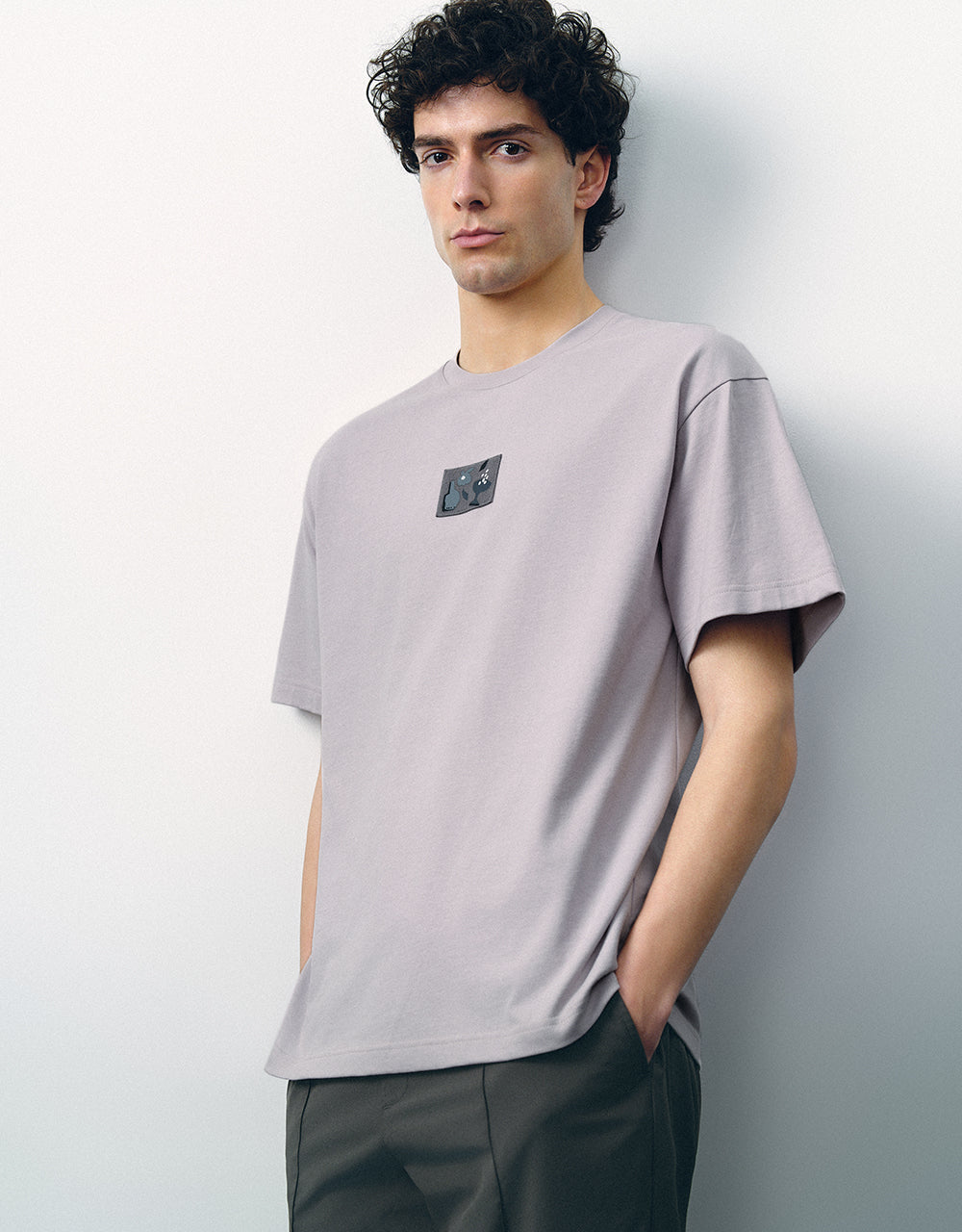 Crew Neck Straight T-Shirt