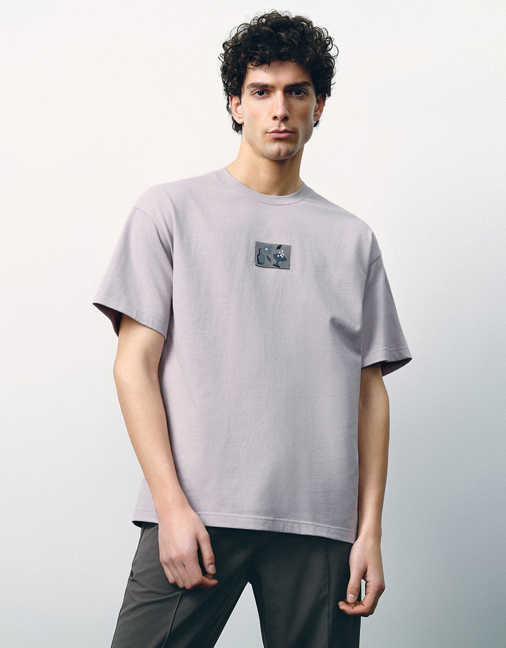 Crew Neck Straight T-Shirt