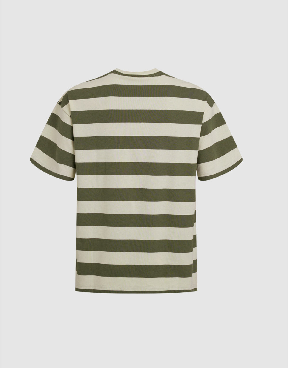 Striped Crew Neck Loose T-Shirt