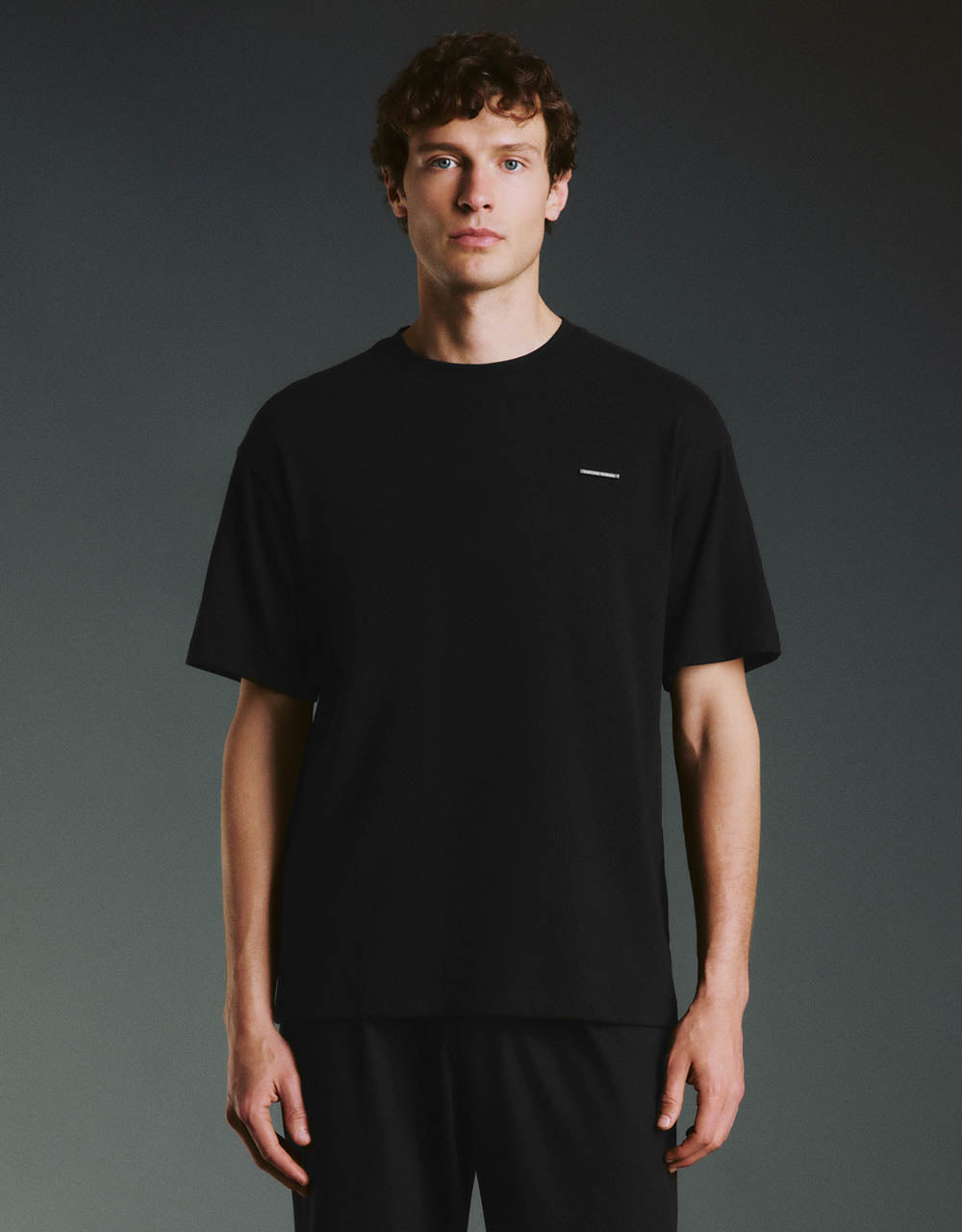 Crew Neck Loose A-Line T-Shirt