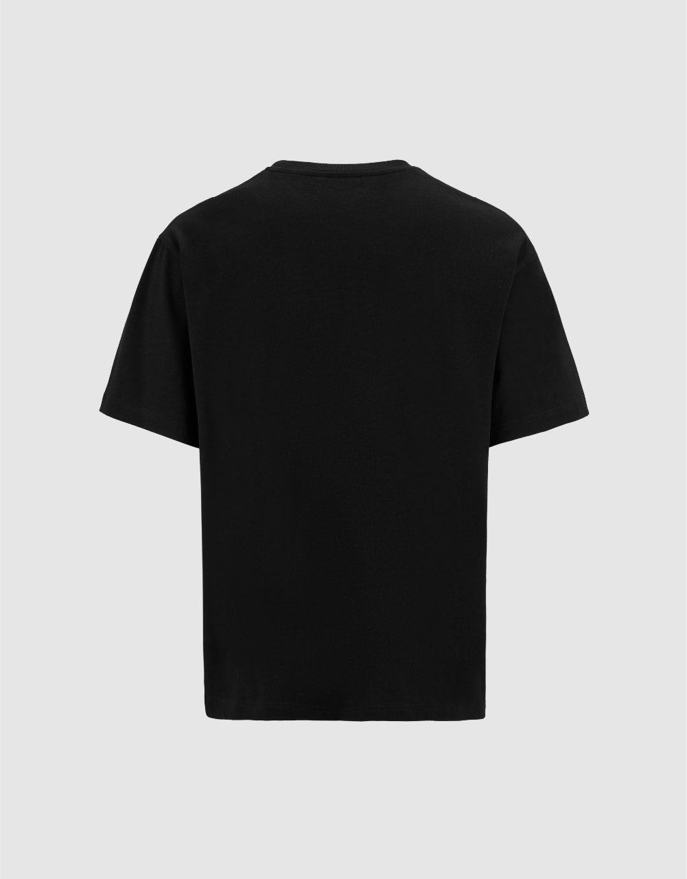 Crew Neck Loose A-Line T-Shirt