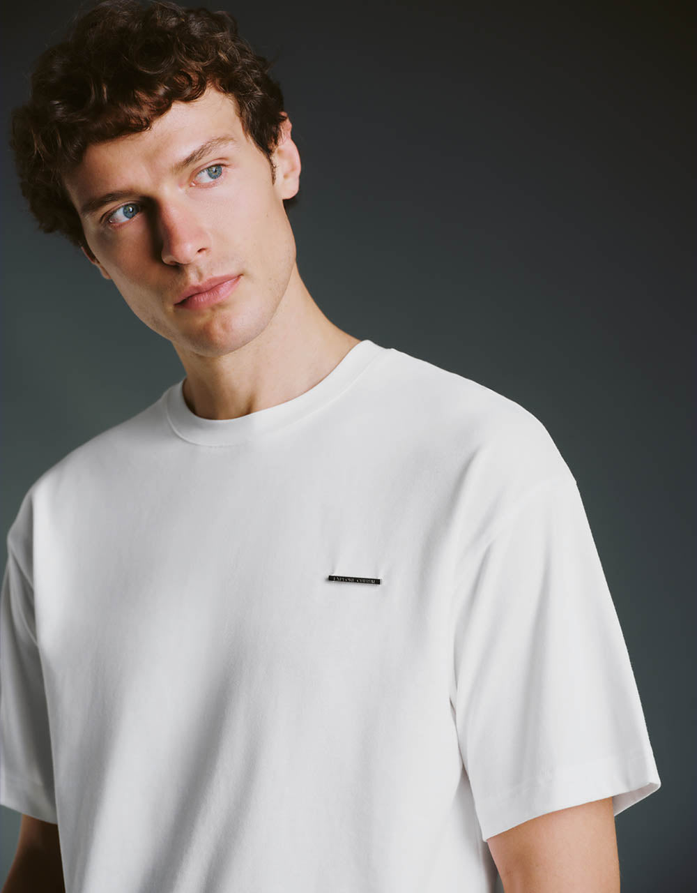 Crew Neck Loose A-Line T-Shirt