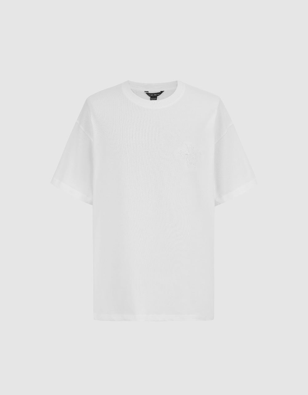 Crew Neck Loose A-Line T-Shirt